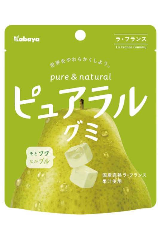 カバヤ食品　ピュアラル　ラ・フランス